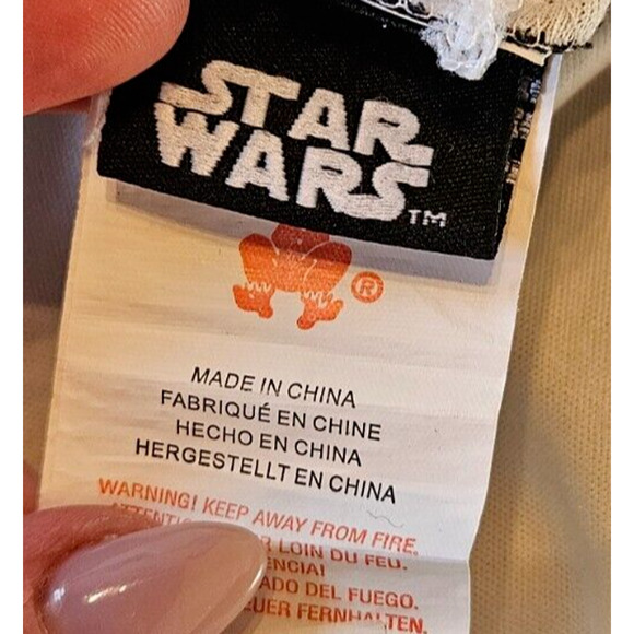 Star Wars Costume Toddler One Size Millennium Falcon Shirt Black White Vest Kids - Picture 2 of 8